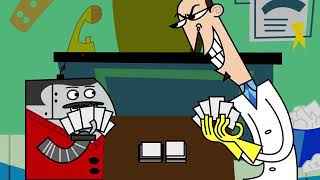 Clone High Scudworth and Mr. Butlertron Deleted Scene ANIMATED