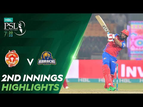 2nd Innings Highlights | Islamabad United vs Karachi Kings | Match 21 | HBL PSL 7 | ML2L