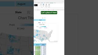 How to create a dynamic Map Chart in Excel! #scribe #excel #spreadsheets