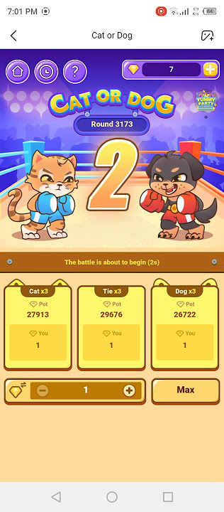 bigo live new game cat or dog short