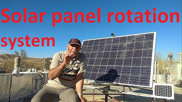 solar panel rotation system.rotating solar panels.The easiest way to rotate a solar panel.