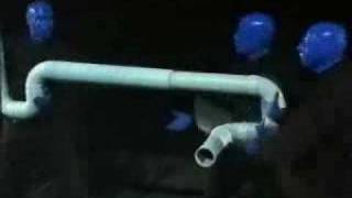 Blue man group London advert