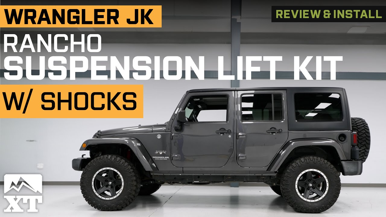 Rancho Jeep Wrangler 2-Inch Sport Suspension Lift Kit with