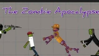 Zombie apocalypse movie in melon playground