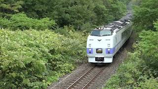 EH800 DF200 貨物・キハ183系スラント“ニセコ” (2017.9.2)