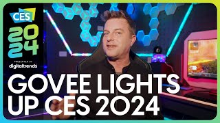 Govee’s Futuristic AI LED Products Light Up CES