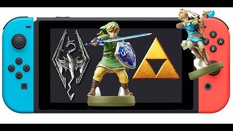 How to Use the Same Amiibo on a SWITCH (Skyrim)(The Legend of Zelda: Breath of the Wild