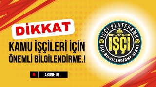 Kamu İşçi̇leri̇ İçi̇n Önemli̇,Sendi̇ka Üyeli̇k İşlemleri̇,Dayanişma Ai̇dati Hakkinda Bi̇li̇nmesi̇ Gerekenler.