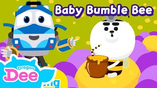 Baby Bumblebee Nursery Rhymes From Mother Goose Kids Song With Dragon Dee Robottrains