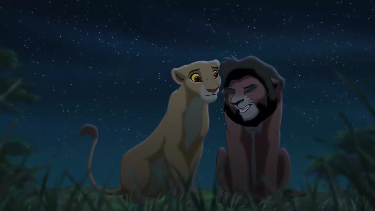 The Lion King 2 Simba's Pride ♪ Kovu and Kiara under the stars HD ♥