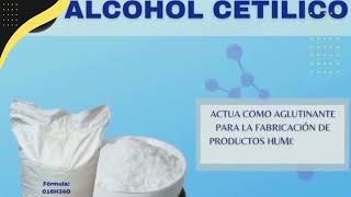 Alcohol cetilico Alcohol Cetilico Hjb