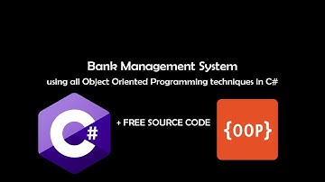 Bank Management System C# (FREE SOURCE CODE)