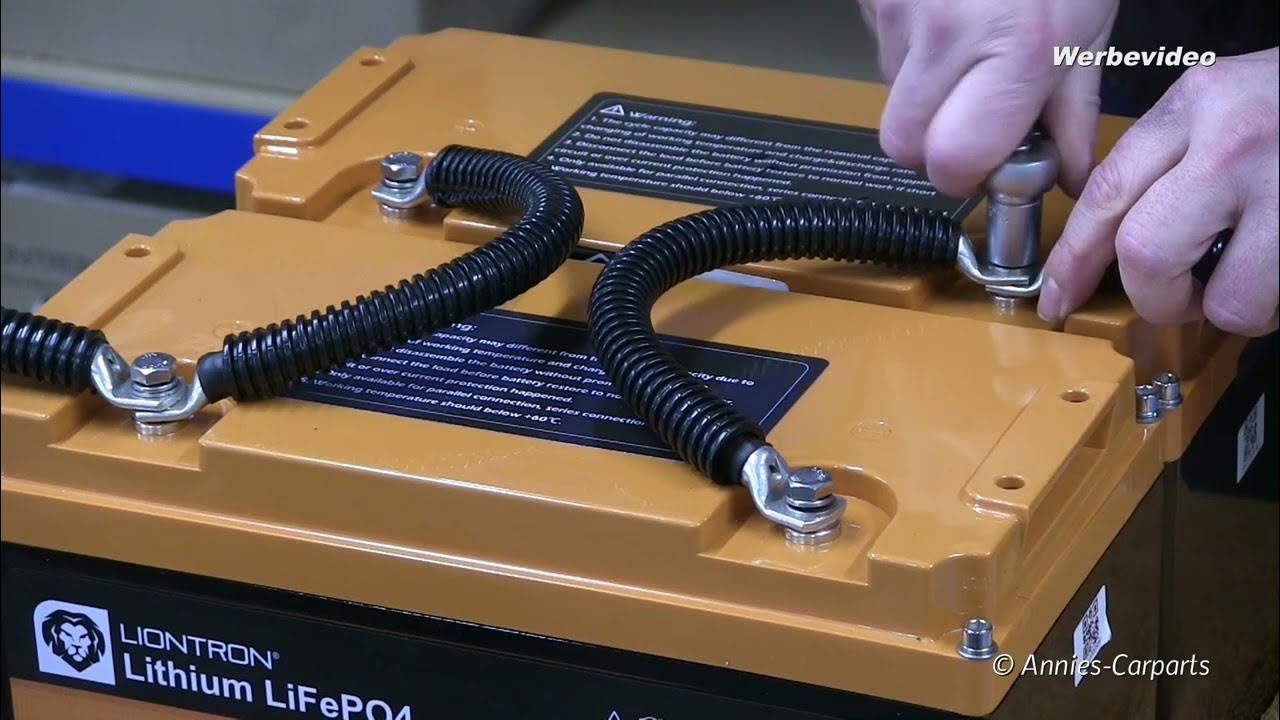 Liontron LiFePO4 Batterie richtig Parallel schalten ! für Wohnmobil und Boot YouTube