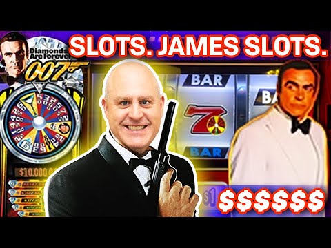 James Bond Slots - NEVER-BEFORE SEEN! Incredible 3-Reel Action