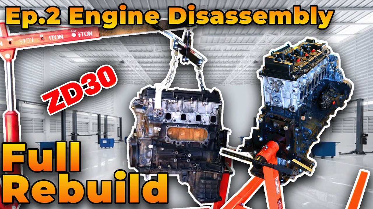 Nissan Patrol Restoration - Ep.2 Engine Disassembly