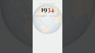 1934 part 3: a king shot on camera, the Long March and the road to Pearl Harbor  #history #worldmap