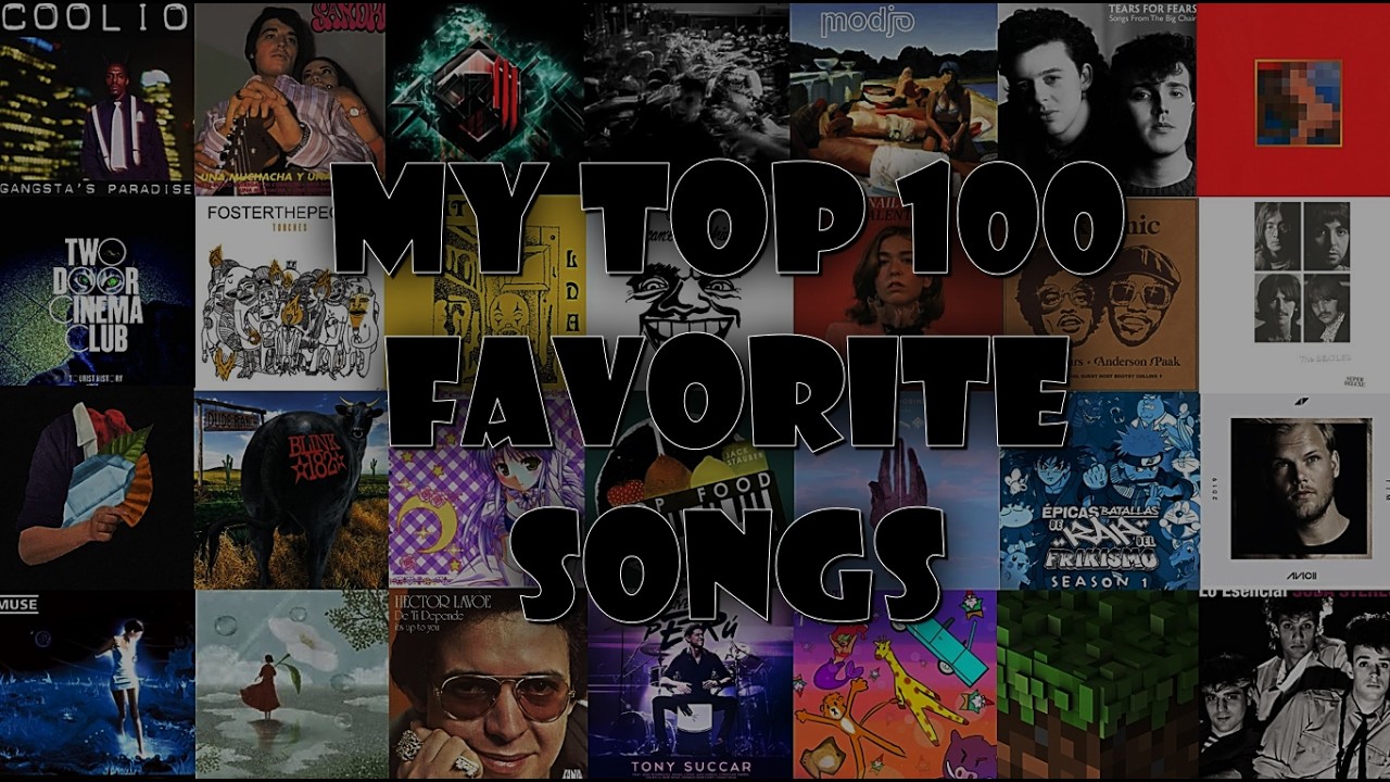 My Top 100 Favorite Songs Of All Time (No Rules) (Varied) - YouTube