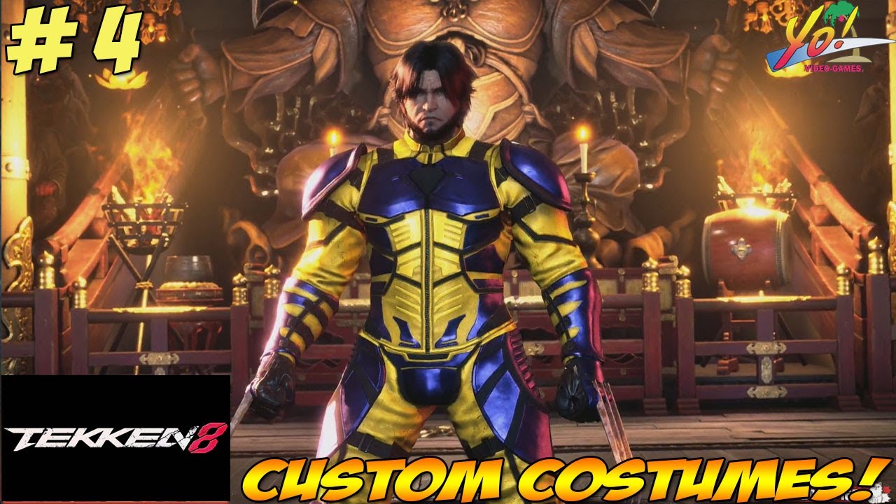 Tekken 8! Custom Costumes! Part 4 - YoVideogames - YouTube