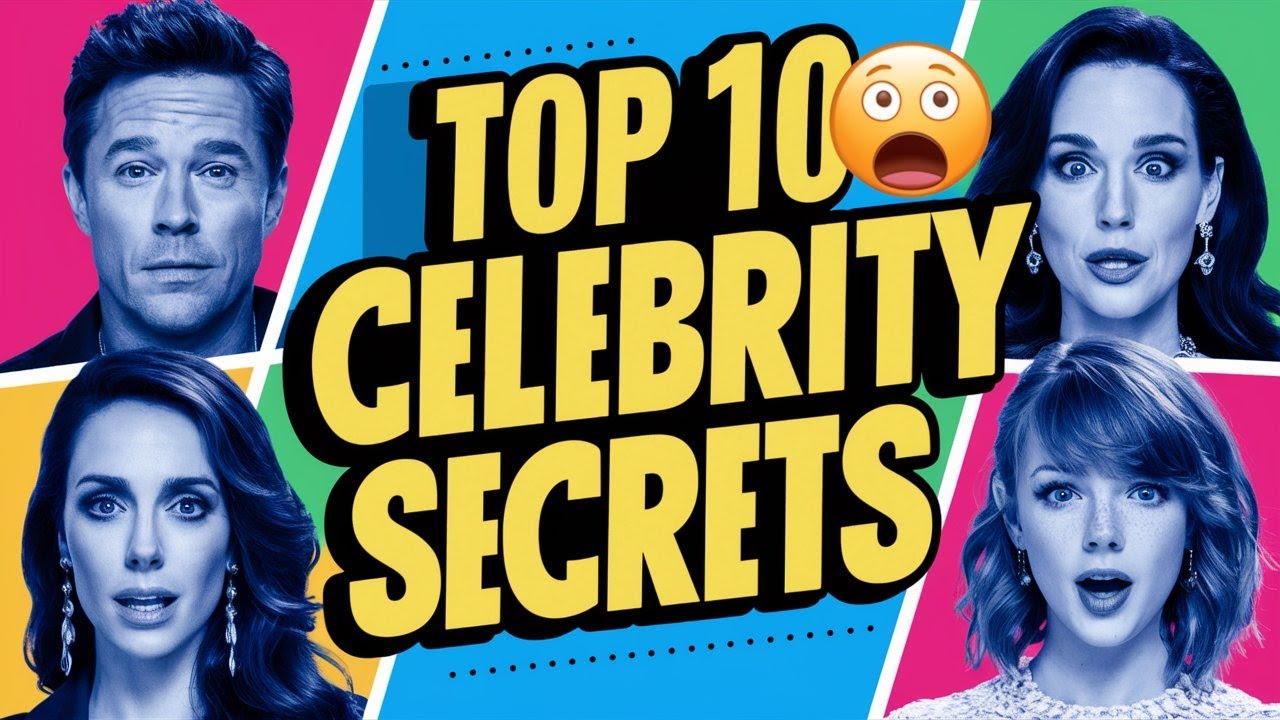 Top 10 Celebrity Secrets You Won't Believe! Shocking Revelations