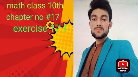question #5;6;7;8 all parts solution #exercise#17.1 #chapter17  #10thclassmath sindh board