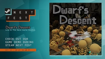 Dwarfs Descent - Steam next fest