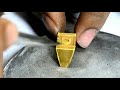 Gold Men Box Ring Making | How to Make a Gold Ring - Gold Smith Jack