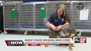 Veterinarian contest hijacked by activists