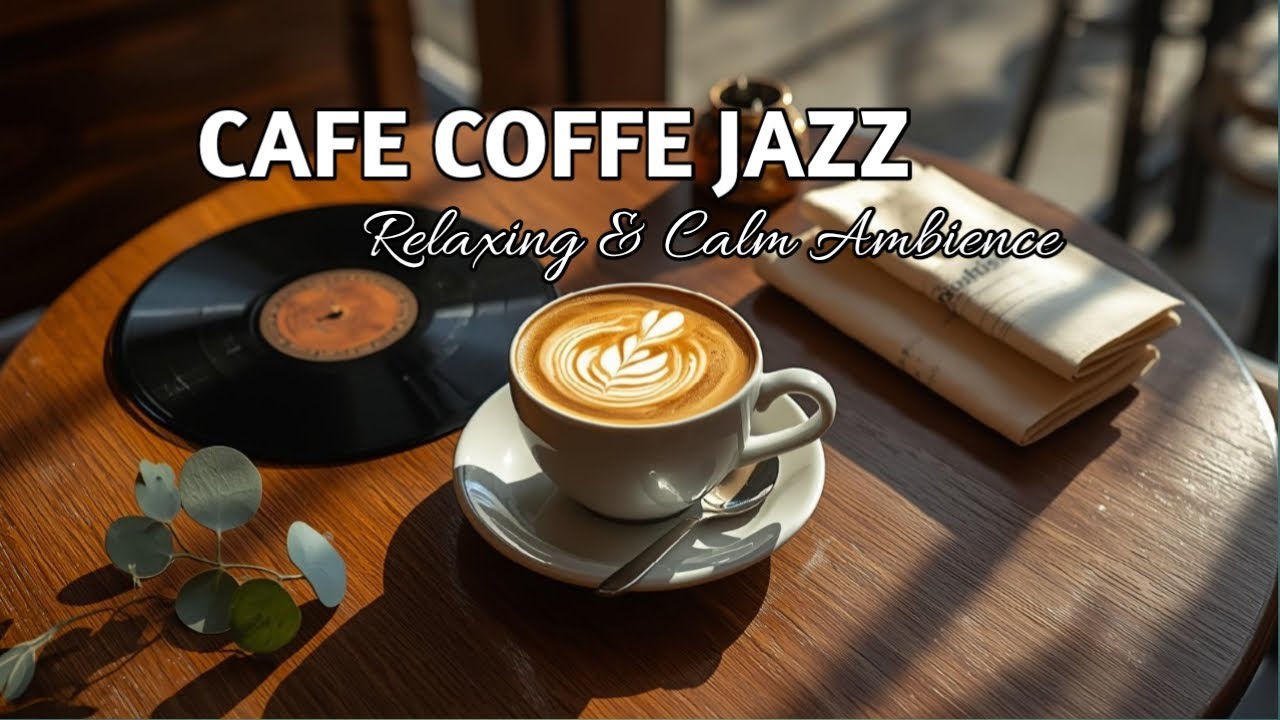 Smooth Jazz Coffee Shop Music for Cozy Mornings, Evening Relaxation and Calm Ambience 
