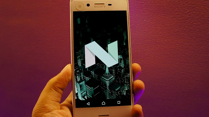 Updating Xperia X to official Android 7 Nougat (how to) OTA update