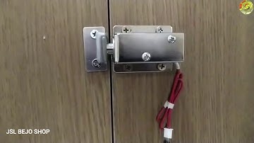 SELENOID DOOR LOCK / KUNCI PINTU SELENOID 12V DC BUNDAR JSL BEJO SHOP