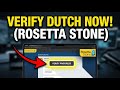 How to Verify Your Dutch Skills with Rosetta Stone - Full Guide