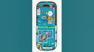 Samsung gt1200y dead solution ! Samsung Guru 1200 board short