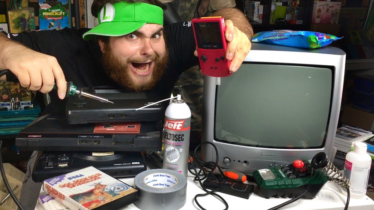 Crash Test vide grenier : 3 CONSOLES SEGA... VONT-ELLES FONCTIONNER ? (+ Game Boy Color)