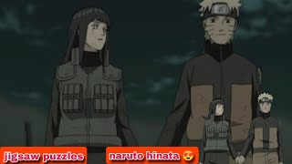 Naruto hinata jigsaw puzzle 🧩 anime gamers #narutohinata ✨ screenshot 2