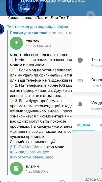 плагин для тик тока скачайте тик ток уменя - YouTube