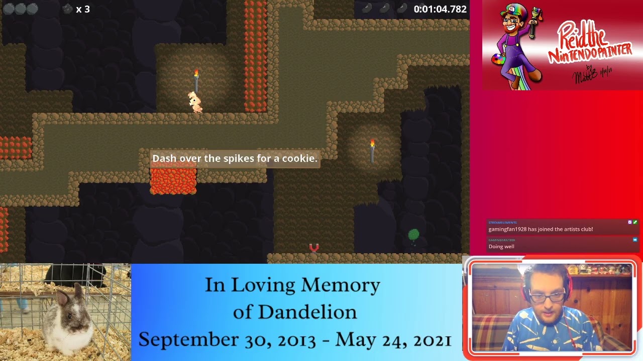 In Loving Memory Of Dandelion (Run Jump Rabbit Turtle)