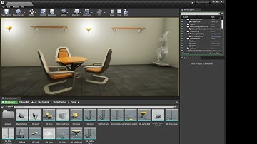 Into to UE4, Simple Room