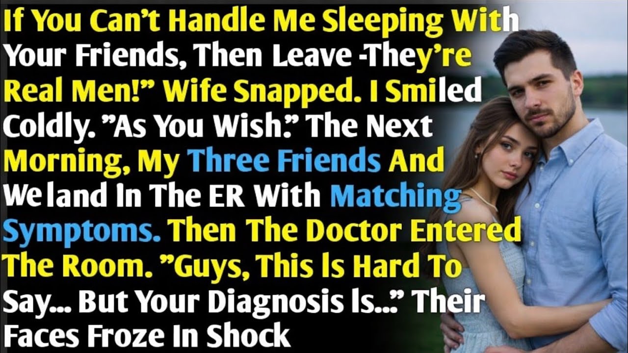 She Slept With My Friends. I Smiled. The ER Doctor Told Them the Truth||