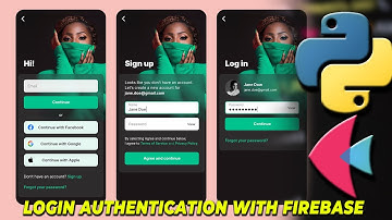 Python Flet - Login authentication with firebase