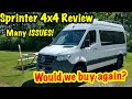 SPRINTER 4x4 | 30k Mile REVIEW. WOULD we BUY a Sprinter 4x4 again with all these issues?