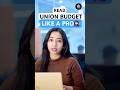 Understand Union Budget 2026 SMART Way in Just 2 Minutes | Smart Way To Read Budget