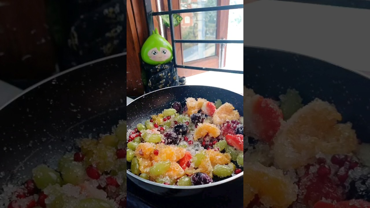 Agar aapk pass bach🍇🍏 jaaye  thode phal toh banao yeh mazedaar mixed fruit jam bazar se tasty#shorts