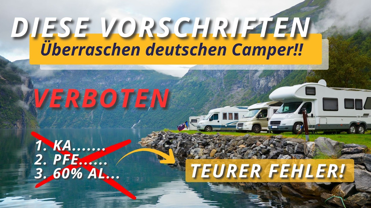 NORWEGEN-Einreise: Diesen Fehler machen ALLE Camper