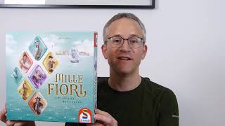 Mille Fiori - Spielregeln - Deutsch
Brettspiel von Rainer Knizia, erschienen bei Schmidt Spiele
Spielregeln mit Tipps für das erste Spiel
00:00 Einführung
00:14 Spielaufbau
01:11 Spielablauf
15:15 Zusammenfassung Spielablauf
16:13 Tipps für das erste Spiel Mille Fiori - Spielregeln - Deutsch