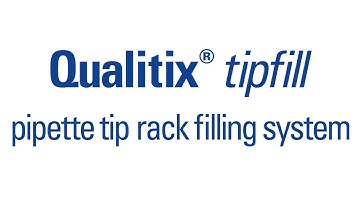 Pipette tip rack filling system - Qualitix® tipfill - Laboratory consumables