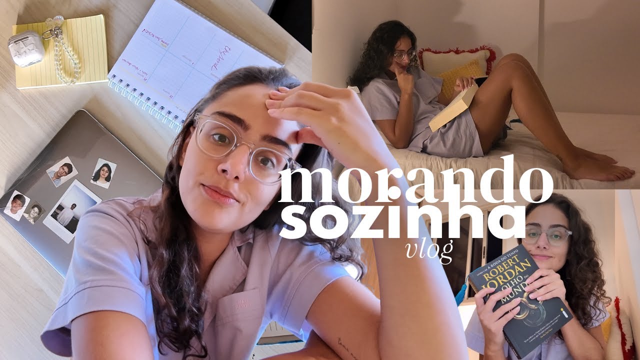 Um dia comigo na minha nova rotina MORANDO SOZINHA: organizando a casa, trabalho e papo sobre namoro