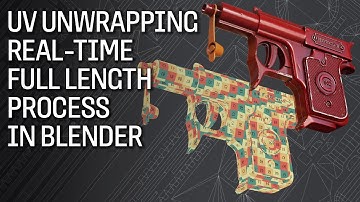 Weapon UV Unwrapping Process