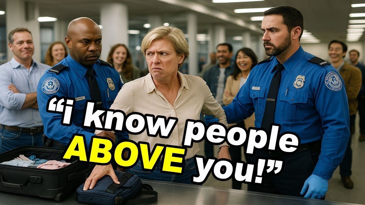 Карен пыталась сократить службу безопасности аэропорта — TSA преподала ей урок, который она никог...