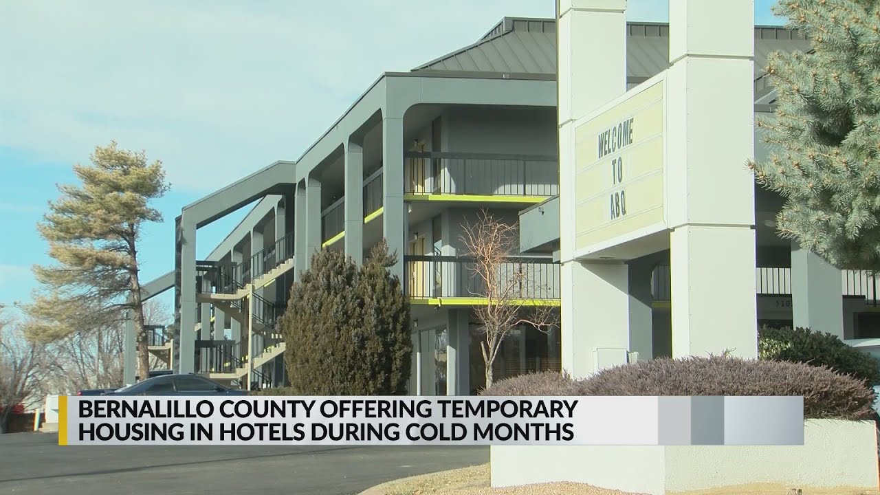 Bernalillo County offering temporary housing in hotels for homeless