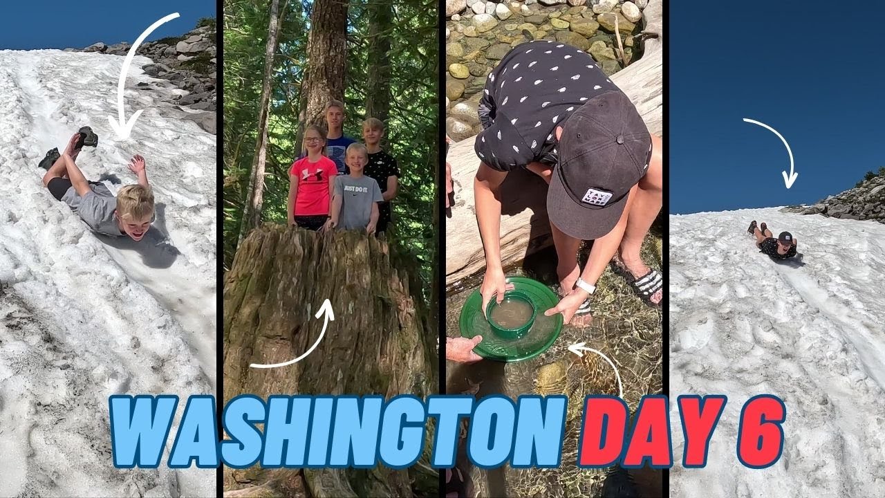 Going Gold Panning and Exploring Nooksack Falls!